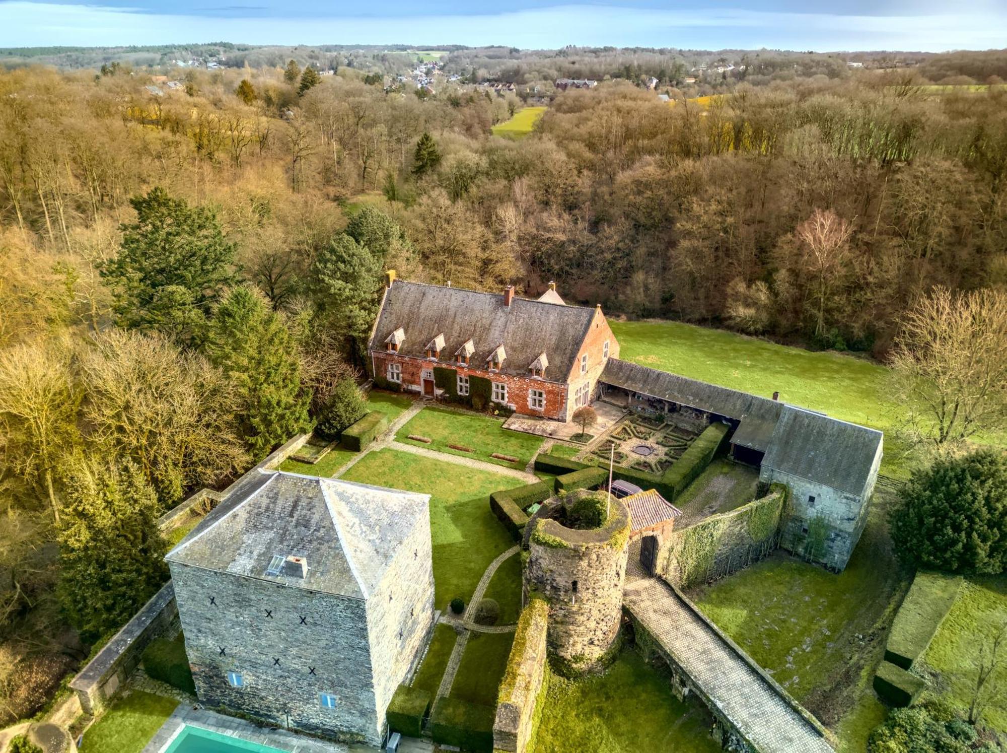 Le Gite Du Chateau - Domaine Des Trois Tilleuls Villers-la-Ville Buitenkant foto